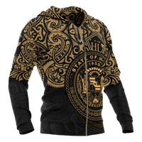Polynesian Hawaii Hoodie (Zip up) Pride of Hawaii - Polynesian Pride