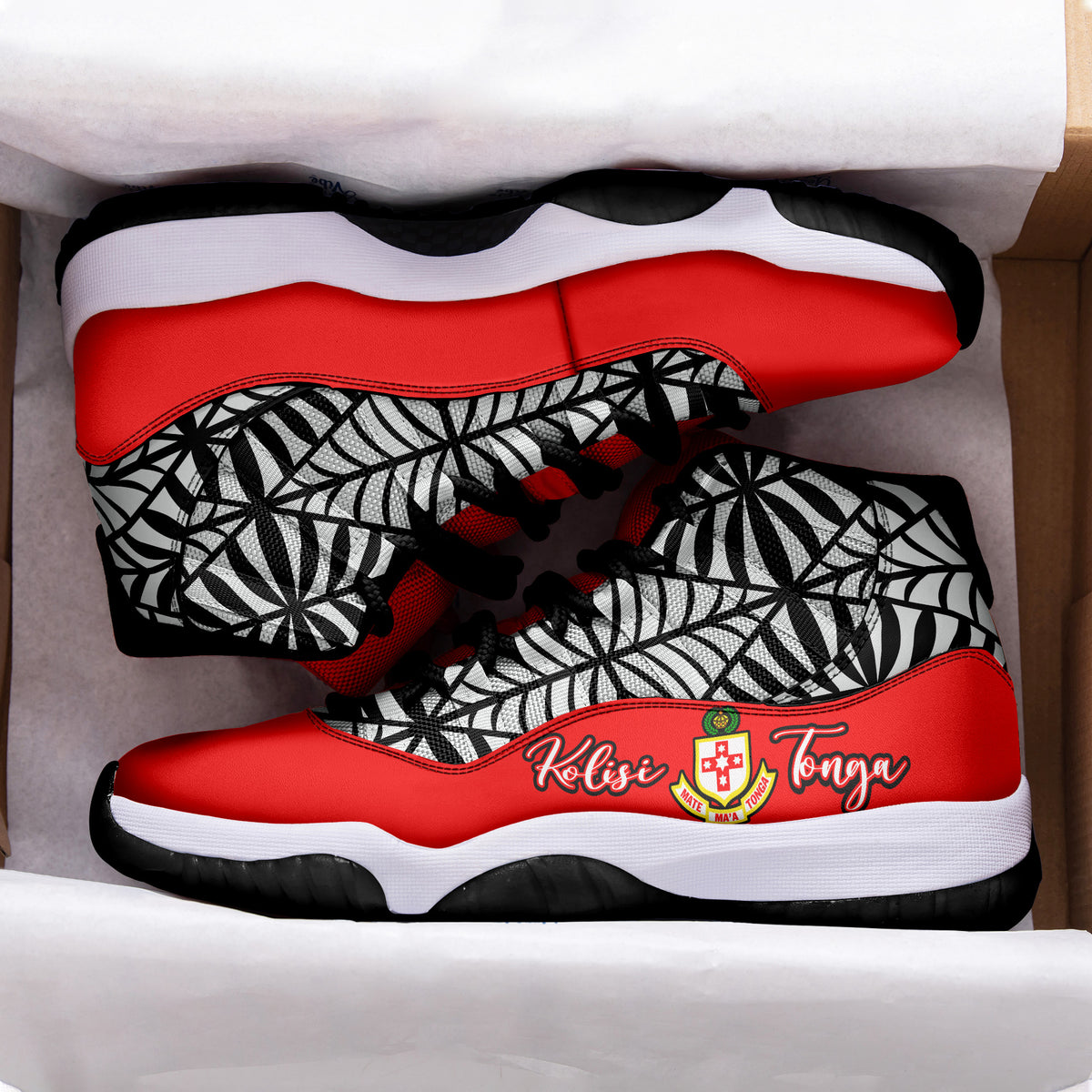 Kolisi Tonga Sneaker J.11 Style No.6 LT6 - Polynesian Pride