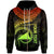 Tokelau Polynesian Custom Zip up Hoodie Tokelau Waves (Reggae) Unisex Reggae - Polynesian Pride