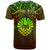 Polynesian Tahiti Custom T Shirt Reggae Vintage Polynesian Patterns - Polynesian Pride