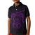 Hawaii Polynesian Custom Polo Shirt Vintage Polynesian Turtle (Purple) - Polynesian Pride