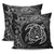 Hawaiian Turtle Polynesian Gray Pillow Covers - Polynesian Pride