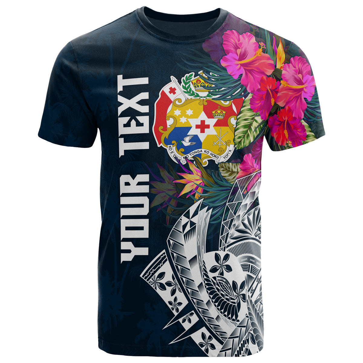 Tonga Custom T Shirt Summer Vibes Unisex Blue - Polynesian Pride