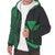 Kanaka Hawaii Map Green Polynesian Sherpa Hoodie - Circle Style AH - Polynesian Pride