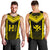 Hawaiian Kanaka Polynesian Men's Tank Top Active Yellow Yellow - Polynesian Pride