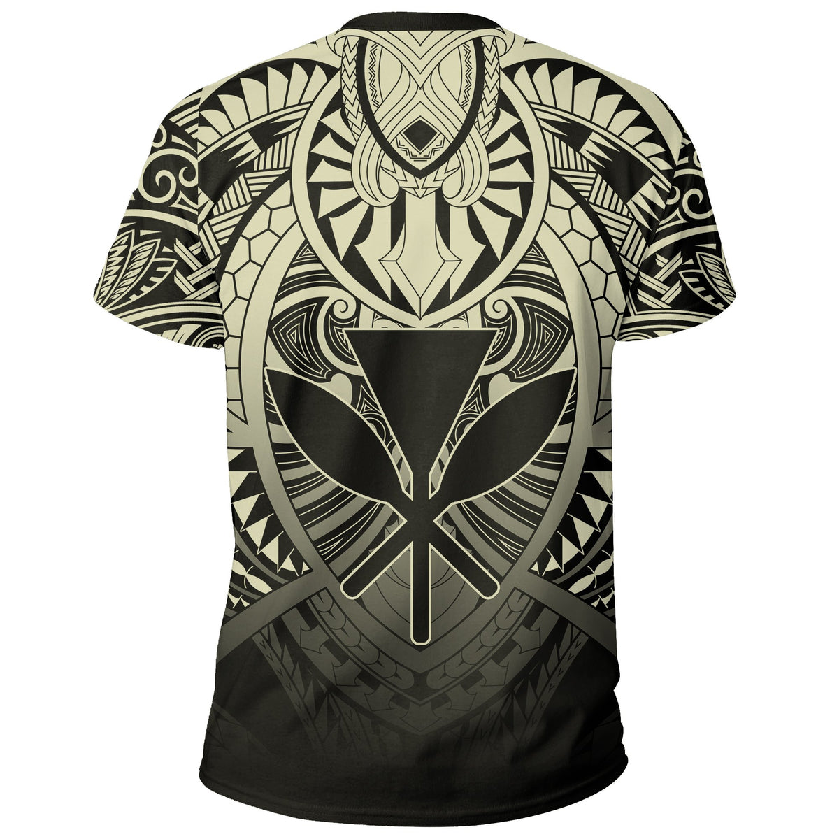 Hawaii Maka Polynesian Kanaka Maoli T Shirt Heaven Style Beige - Polynesian Pride