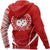 Samoa Active Special Hoodie Samoa Coat of Arms Polynesian Tattoo Red - Polynesian Pride