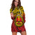 (Custom Personalised) Marquesas Islands Hoodie Dress Mata Tiki Polynesian Pattern LT13 - Polynesian Pride