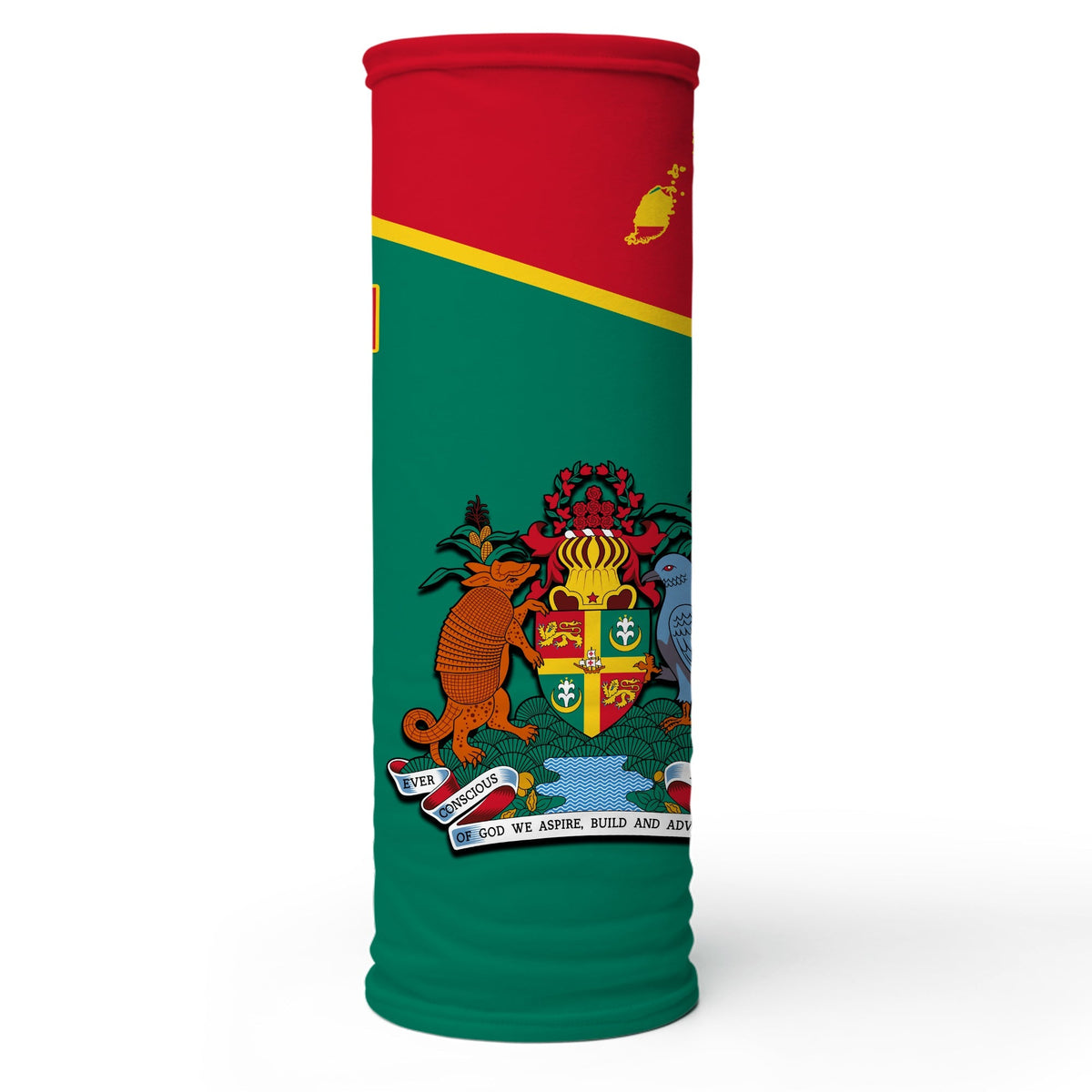 Grenada Bandana Coat of Arms and Map Impressive LT13 - Polynesian Pride