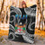 Fiji Coat of Arms Premium Blanket Polynesian mix Coconut Pattern LT13 - Polynesian Pride