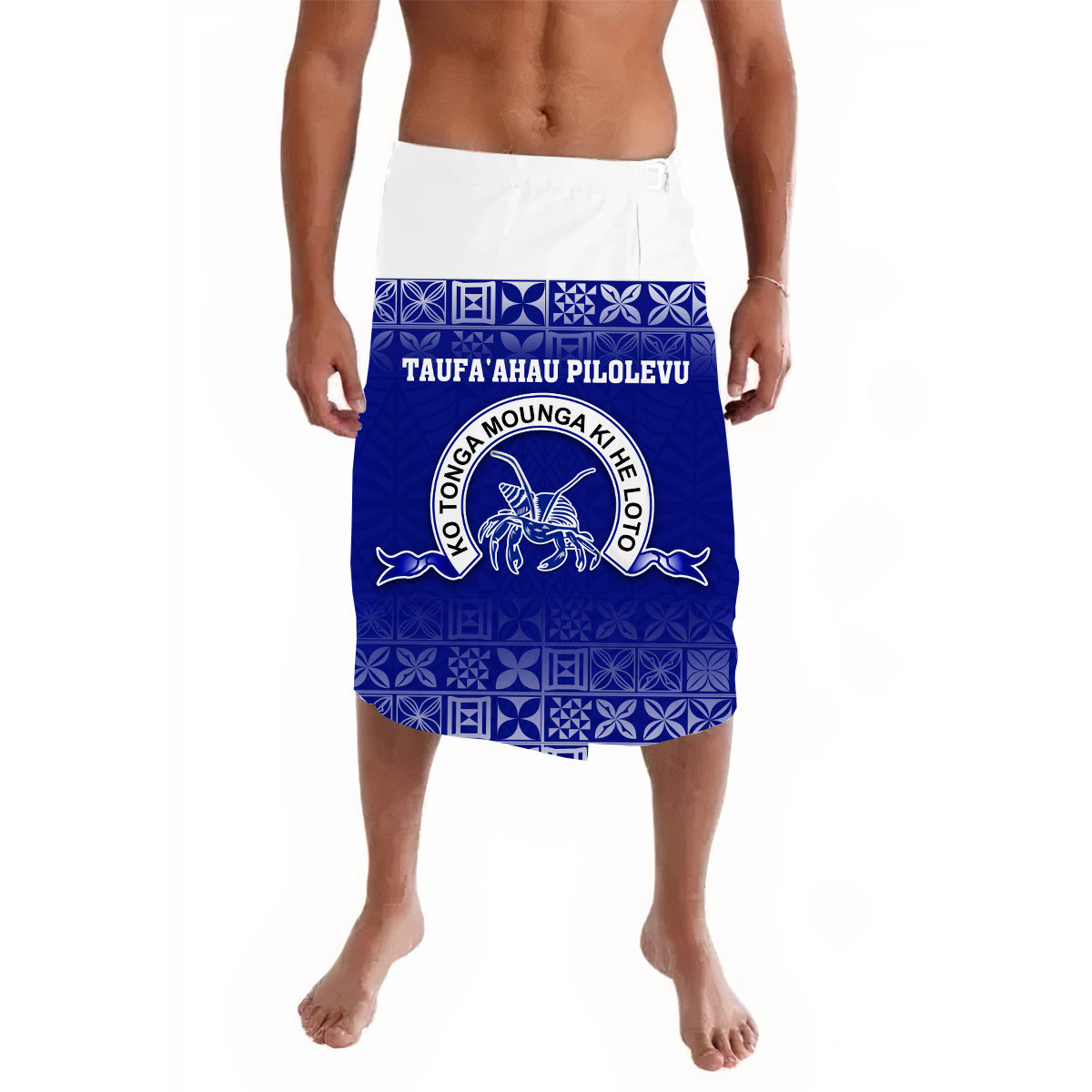 Taufaahau Pilolevu Lavalava Tonga College Ver.02 LT13 Blue - Polynesian Pride