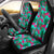 Hawaii Tropical Strelitzia Blue Car Seat Cover - Polynesian Pride