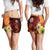 Tahiti Custom Personalised Women's Shorts - Tribal Tuna Fish - Polynesian Pride