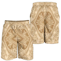 Polynesian Plumeria Mix Gold Men's Short Gold - Polynesian Pride