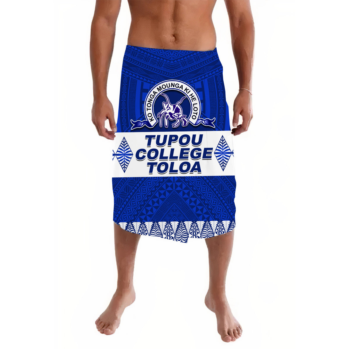 Tupou College Toloa Lavalava Version Special Ver.02 LT13 Blue - Polynesian Pride