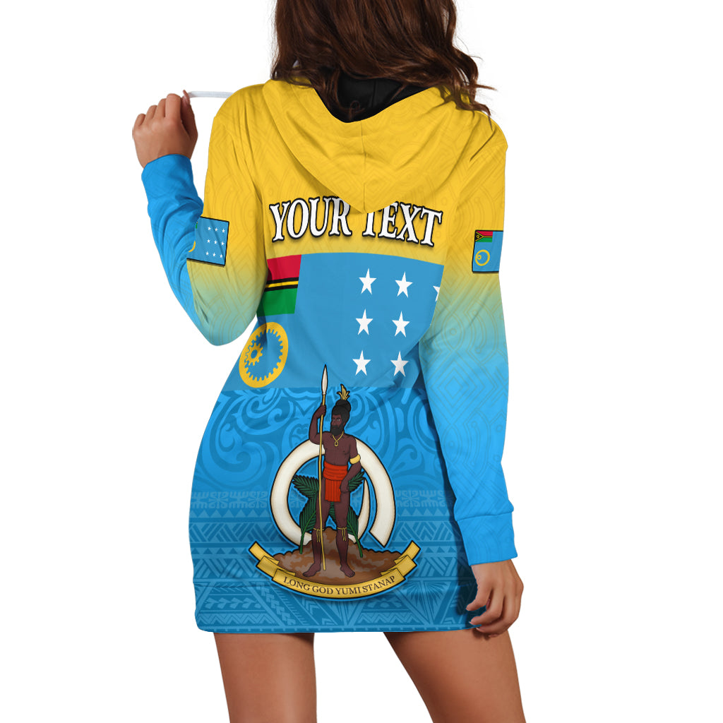 (Custom Personalised) Sanma Province Hoodie Dress Vanuatu Proud LT13 - Polynesian Pride