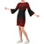 Polynesian Bell Sleeve Dress - Red Polynesian Paterm Women Red - Polynesian Pride