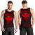 Hawaii Kanaka Polynesian Men's Tank Top Red Red - Polynesian Pride