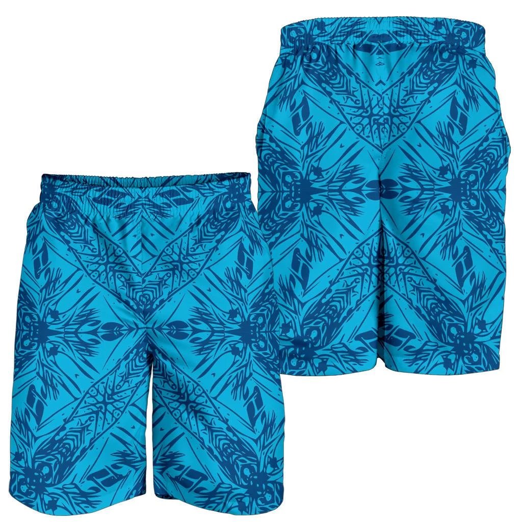 Polynesian Men's Shorts Blue Blue - Polynesian Pride