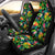 Hawaii Tropical Pattern With Pineapples, Palm Leaves And Flowers. Car Seat Cover - Polynesian Pride