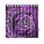 Hawaiian Turtle Polynesian Purple Shower Curtain - Polynesian Pride