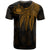 Samoa Custom T shirt Polynesian Wings (Golden) - Polynesian Pride