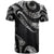 Guam Polynesian T Shirt Polynesian Tattoo White Version - Polynesian Pride