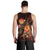 Nauru Polynesian Men's Tank Top - Legend of Nauru (Red) - Polynesian Pride