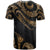 Yap Micronesia Custom T Shirt Polynesian Tattoo Gold Version - Polynesian Pride