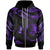 Yap Polynesian Zip Hoodie Polynesian Tattoo Purple Version Unisex Purple - Polynesian Pride