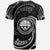 Federated States of Micronesia Custom T Shirt White Tribal Wave - Polynesian Pride