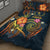 Chuuk Polynesian Quilt Bed Set - Legend of Chuuk (Blue) - Polynesian Pride