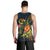 Tonga Polynesian Personalised Men's Tank Top - Legend of Tonga (Blue) - Polynesian Pride