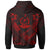 Vanuatu Polynesian Zip up Hoodie Vanuatu Red Seal Camisole Hibiscus Style - Polynesian Pride