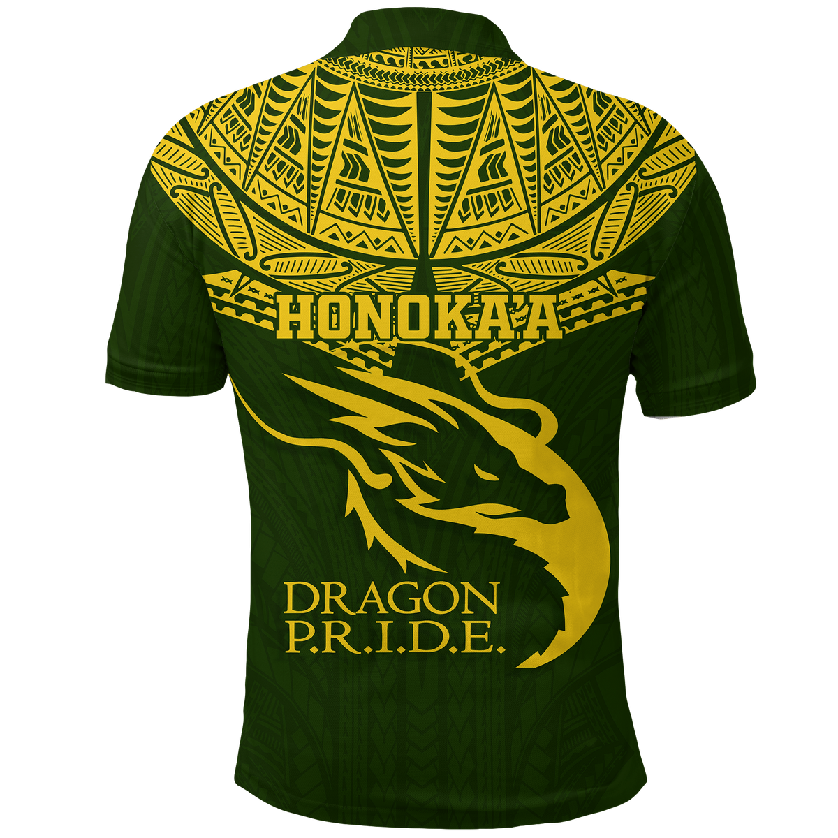 Hawaii Honokaa High and Intermediate School Polo Shirt LT12 - Polynesian Pride
