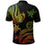 Nauru Custom Polo Shirt Polynesian Turtle With Pattern Reggae - Polynesian Pride