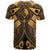 Yap Custom T Shirt Gold Seal with Polynesian Tattoo - Polynesian Pride