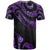 Kosrae Micronesia T Shirt Poly Tattoo Purple Version - Polynesian Pride