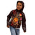 Nauru Polynesian Zip up Hoodie Legend of Nauru (Red) - Polynesian Pride