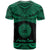 American Samoa Polynesian Custom T Shirt American Samoan Pride Green Version - Polynesian Pride