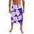 Hawaii Lavalava Polynesian Purple Simple Tropical Flowers LT13 Purple - Polynesian Pride