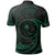 Chuuk Micronesia Polo Shirt Green Tribal Wave - Polynesian Pride