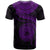 American Samoa Polynesian T Shirt American Samoan Waves (Purple) - Polynesian Pride