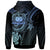 Samoa Custom Hoodie Blue Turtle - Polynesian Pride