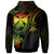 Wallis and Futuna Custom Hoodie Reggae Turtle - Polynesian Pride