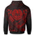 Tahiti Custom Polynesian Hoodie Tahiti Red Seal Camisole Hibiscus Style - Polynesian Pride