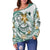 Marshall Islands Women's Off Shoulder Sweaters - Spring Style - Polynesian Pride