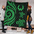 Pohnpei Premium Quilt - Green Tentacle Turtle - Polynesian Pride