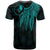 Yap Custom T Shirt Polynesian Wings (Turquoise) - Polynesian Pride