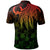 Pohnpei Polo Shirt Polynesian Wings (Reggae) - Polynesian Pride